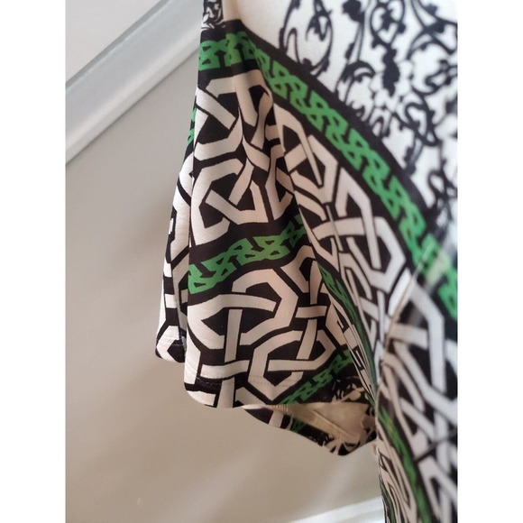 Style & Co. Women's Multicolor Polyester Scoop Neck Short Sleeve Top Blouse XL - Picture 5 of 12